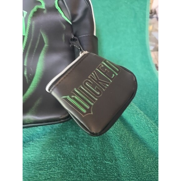 Defy Gravity Wicked The Movie 2024, Faux Leather Mini Backpack NWT Elphaba - Picture 4 of 9